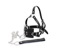 Adult Sex Products Mouth Gag Hood Mask Bondage Restrsaints Sexy Toys for Women Couple Sexual Games Adult Erotic Products Black One Size