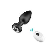 Adult Sex Toys Anal Plug - 10 Modes Vibrating Butt Plug Remote Control Vibrators, Anal Beads Prostate Massager, Plug Anal Toys for Men Women, Couples