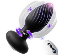 Adult Sex Toys for Men Prostate Massager - Games Vibrators Remote Control, Adult Toys Anal Plug Vibrating Butt Plug with 9 Vibrating Rotation Mode, Anal Toys Vibrator Mens Women