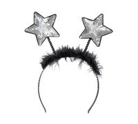 Adult silver star headband