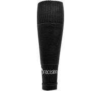 ADULT SIZE 7-12 Pro Footless Sleeve Football Socks - BLACK - Stretch Fit