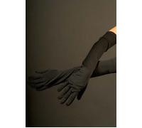 Adult Size Ladies Long Black Evening Opera Gloves Womens Masquerade Fancy Dress