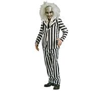 Adult Size Mens Striped Beetlejuice Costume