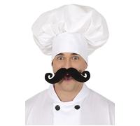 Adult Size Unisex Oversized Extra Large Jumbo White Chef Hat Novelty Fancy Dress