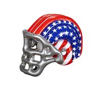 Adult Size USA Flag Inflatable American Football Helmet