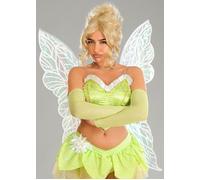 Adult Size Womens Deluxe Tinker Bell Style Strapless Iridescent Fairy Wings