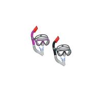 Adult Snorkel Mask | Swim Goggles for Diving with UV Protection, No Leaking, Splash Guard, Dominator, 2 Assorted Colours