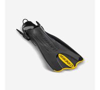 Adult Snorkelling Fins Palau Saf - Black And Yellow