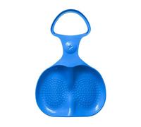 Adult Snow Sled - Winter Sports Supplies, 21.26x14.57-inch PP Board, Sturdy Handle Grip With Portable Lightweight Design | Outdoor Sledding Board For School Vacation Backyard Kids Teens Visitors