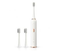 Adult Sonic Electric Toothbrush, USB Rechargeable, Home use, Soft bristles, Multiple Modes for Daily Cleaning, Lightweight and Waterproof Body, Suitable for Family Travel and Couples.，White