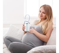 Adult Spill Proof Cup - Bed Rest Nursing Tool, Senior Citizen Drinking Mug | Liquid Food Feeding Solution Elderly Pregnant Women Multi Functional Convalescent Care Equipment Gear