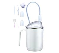 Adult Spout Cup - Elderly Feeding Cup with Straw | 450ml Dysphagia Cups, Maternity Drink Water Cups Spill Proof with Handle | Bicycles