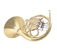 Adult Student 4-key Single-row Split B-flat Professional French Horn Wind Instrument With Accessories French Horn kit