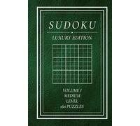 Adult Sudoku - Medium Level (Volume 1): 160 Medium-Difficulty Puzzles: Clean, Elegant 9×9 Grids for Focus, Logic, and Relaxation