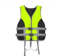 Adult SUP Life Jacket, Adjustable Buoyancy Vest for Women and Men with Breathable Material for Fishing, Surfing, Swimming, Boating, Water Sports(Groen,XXL)