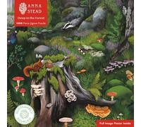 Adult Sustainable Jigsaw Puzzle Anna Stead: Deep in the Forest: 1000-Pieces. Ethical, Sustainable, Earth-Friendly
