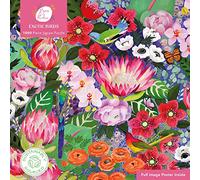 Adult Sustainable Jigsaw Puzzle Bex Parkin: Exotic Birds: 1000-Pieces. Ethical, Sustainable, Earth-Friendly