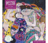 Adult Sustainable Jigsaw Puzzle Gustav Klimt: The Virgin: 1000-Pieces. Ethical, Sustainable, Earth-Friendly