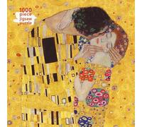 Adult Sustainable Jigsaw Puzzle Gustav Klimt: the Kiss : 1000-Pieces. ...
