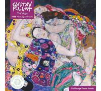 Adult Sustainable Jigsaw Puzzle Gustav Klimt: The Virgin: 1000-Pieces. Ethical, Sustainable, Earth-Friendly