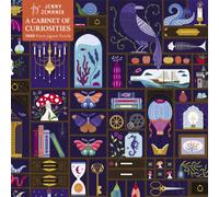 Adult Sustainable Jigsaw Puzzle: Jenny Zemanek: A Cabinet of Curiosities : 1000-pieces. Ethical, Sustainable, Earth-friendly