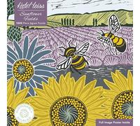 Adult Sustainable Jigsaw Puzzle Kate Heiss - Sunflower Fields: 1000-pieces. Ethical, Sustainable, Earth-friendly