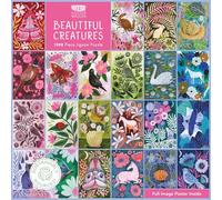 Adult Sustainable Jigsaw Puzzle Lee Foster-wilson Animals: 1000-pieces. Ethical, Sustainable, Earth-friendly