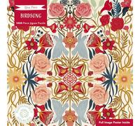Adult Sustainable Jigsaw Puzzle Nina Pace: Birdsong: 1000-Pieces. Ethical, Sustainable, Earth-Friendly
