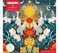 Adult Sustainable Jigsaw Puzzle Nina Pace: Sun Celebration : 1000-pieces. Ethical, Sustainable, Earth-friendly