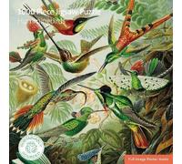 Adult Sustainable Jigsaw Puzzle V&a: Humming Birds: 1000-Pieces. Ethical, Sustainable, Earth-Friendly, Yellow