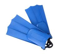 Adult Swimming Fins - Comfortable Swimming Equipment with Adjustable Ankle Strap | Portable Rubber Fins for Men and Women, Swimming Equipment for Leg Training