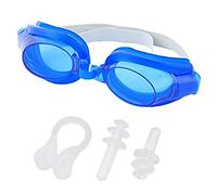Adult Swimming Goggles Swim Antifog Glasses Snorkeling Divings With Nose Cover Ear Plug Kids Kids Swim For KidsChildren GogglesLarge Frame WaterproofEyes Protection PartsChildren's Large Frame