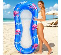 Adult swimming pool inflatable, Adult mesh bottom pool float,Great for chilling in the pool and have held up with kids crawling on them, Bird 170x80cm.