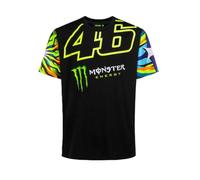 Adult T-Shirt Sun Moon VR46 Monster Energy Moto GP