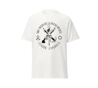 Adult T-Shirt The Spanish Legion Christ of Good Death Original Graphic Design Religion Strength Faith Power Army Spain White