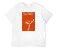 Adult T-Shirts The Smiths Louder Than Bombs 1987 Close Up White L