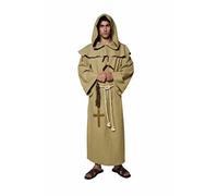 Adult Tales of Old England Friar Tuck Monk Robin Hood Fancy Dress Costume