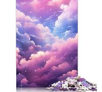 Adult Teen 1000 Pieces Jigsaw Puzzle Gaming Puzzles Colourful Explosive Cloud Puzzle Educational Games Family Activities 1000pcs (75x50cm)