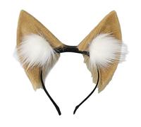 Adult Teens Cosplay Anime Character Headband Electric Moving Ear Hair Hoop Makeup Live Broadcast Cosplay Headpieces Plush Headbands For Woman For Washing Face Plush Headbands Spa Professional Headband