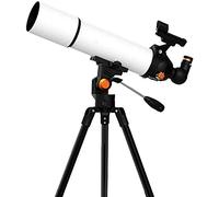 Adult Telescope 500x80mm with Tripod and Backpack,Portable Telescope for Kids Beginners,Travel Scope with 10mm,23mm Eyepiece and 90 Degree Erect Mirror