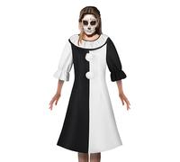 Adult Terrifier Art The Clowns Costumes, Halloween Clowns Cosplay Costume Jumpsuit For Women Men, Circus Horror Costume For Halloween Cosplay Carnival Parties,The Kil-ler Movie Character Costume