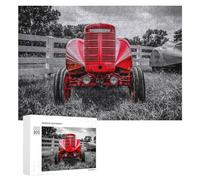 Adult Themed Jigsaw Puzzle, 04 Orchard Tractor Front, 300 PCS