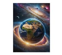 Adult Themed Jigsaw Puzzle, Earth from Space A Cosmic View -1, 500 PCS