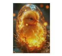 Adult Themed Jigsaw Puzzle, Little Chick Egg Rebirth, 500 PCS
