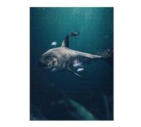 Adult Themed Jigsaw Puzzle, Megalodon, 500 PCS
