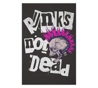 Adult Themed Jigsaw Puzzle, Punks Not Dead, 1000 PCS