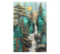 Adult Themed Jigsaw Puzzle, Yosemite Kintsugi Falls, 1000 PCS