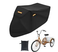 Adult Tricycle Cover, Electric Tricycle Covers, Outdoor Waterproof Bike Cover, Black