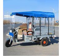 Adult Tricycle Cover Electric Tricycle Covers, Strong UV Protection & Windproof, Waterproof, Offers Constant Protection for All Types Of Bicycles(Blue,140*100cm/55.1*39.4in)
