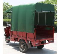 Adult Tricycle Cover Outdoor Storage Waterproof, Dump Truck Rainproof Tarpaulin, Electric Tricycle Frame Canopy, for Outdoor Riding, Awning Cover(160 * 110/63 * 43.3in)